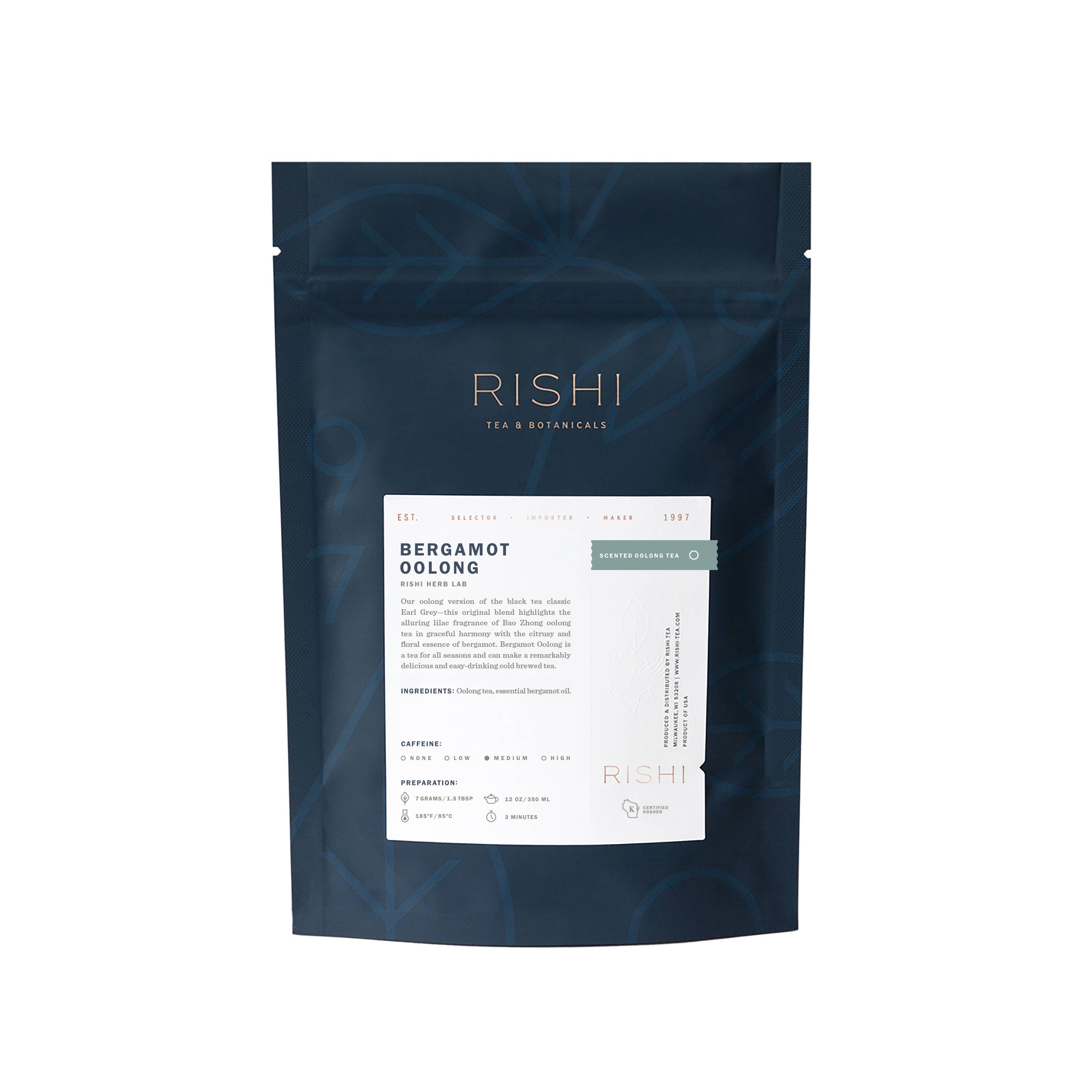 Bergamot Oolong Loose Oolong Tea (4 oz)
