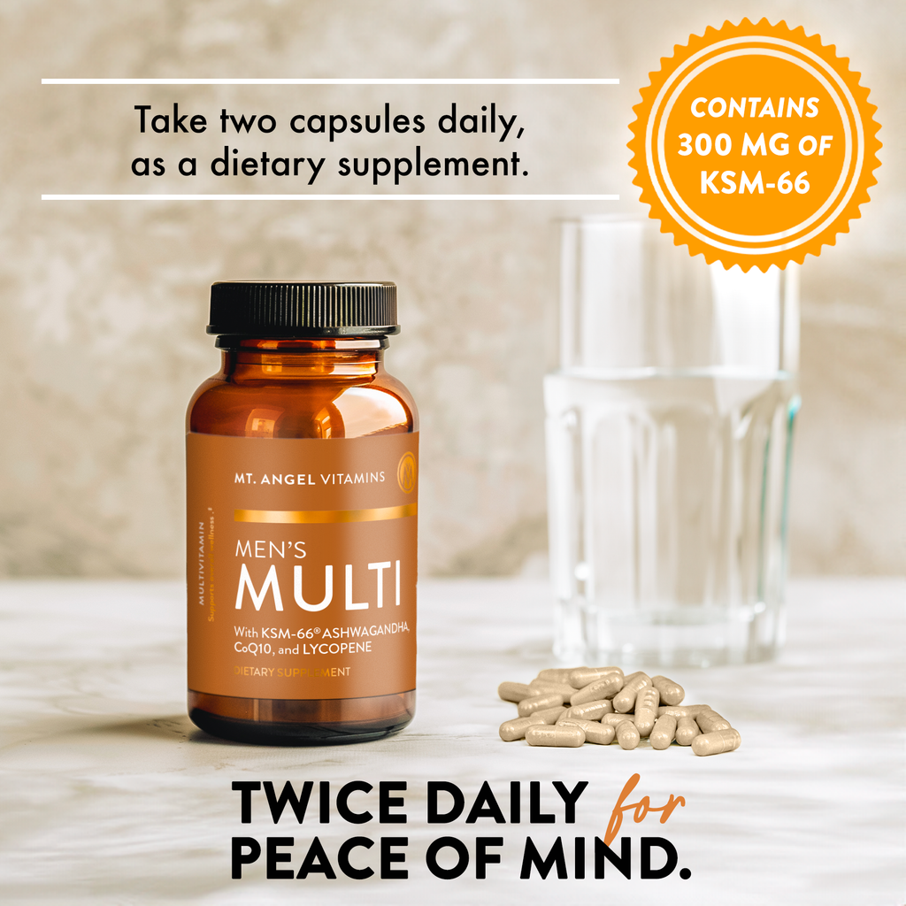 Mt. Angel Vitamins' Men's Multi - 60 Capsules: 60