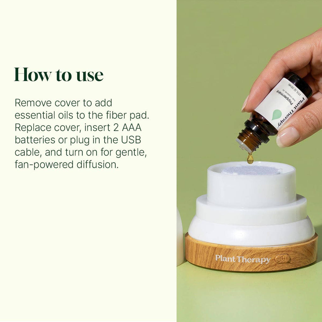 AuraDrop Fan Diffuser for Essential Oils: Default Title