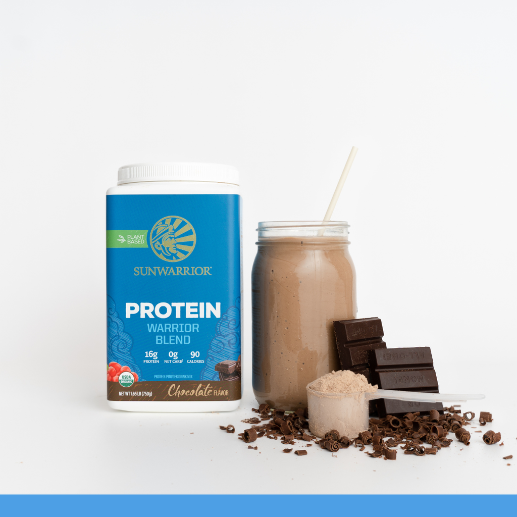 Warrior Blend Chocolate Protein - Pea Protein Powder: 375g