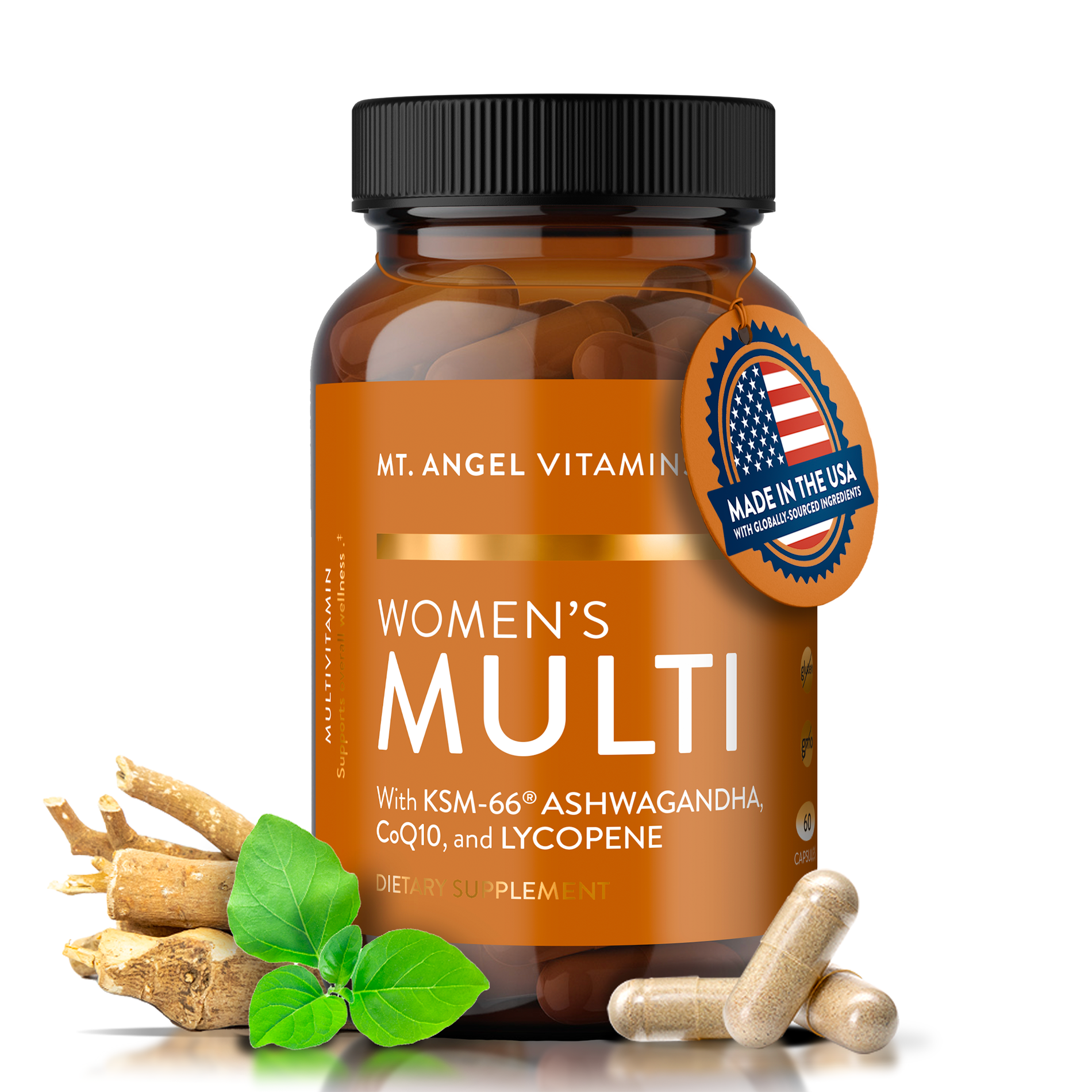 Mt. Angel Vitamins' Women's Multivitamin - 60 Capsules