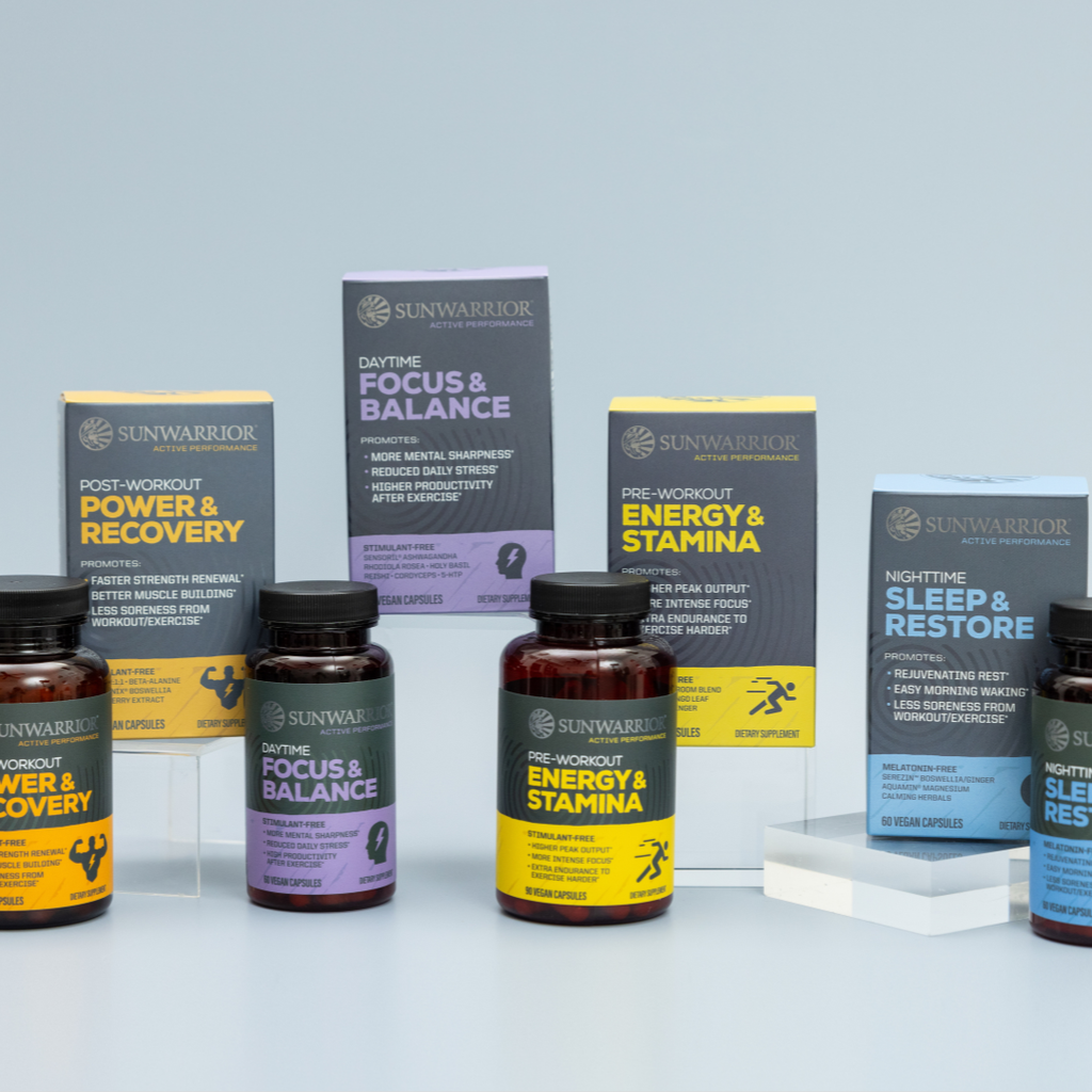 Sunwarrior Active Nighttime Capsules - Sleep & Restore