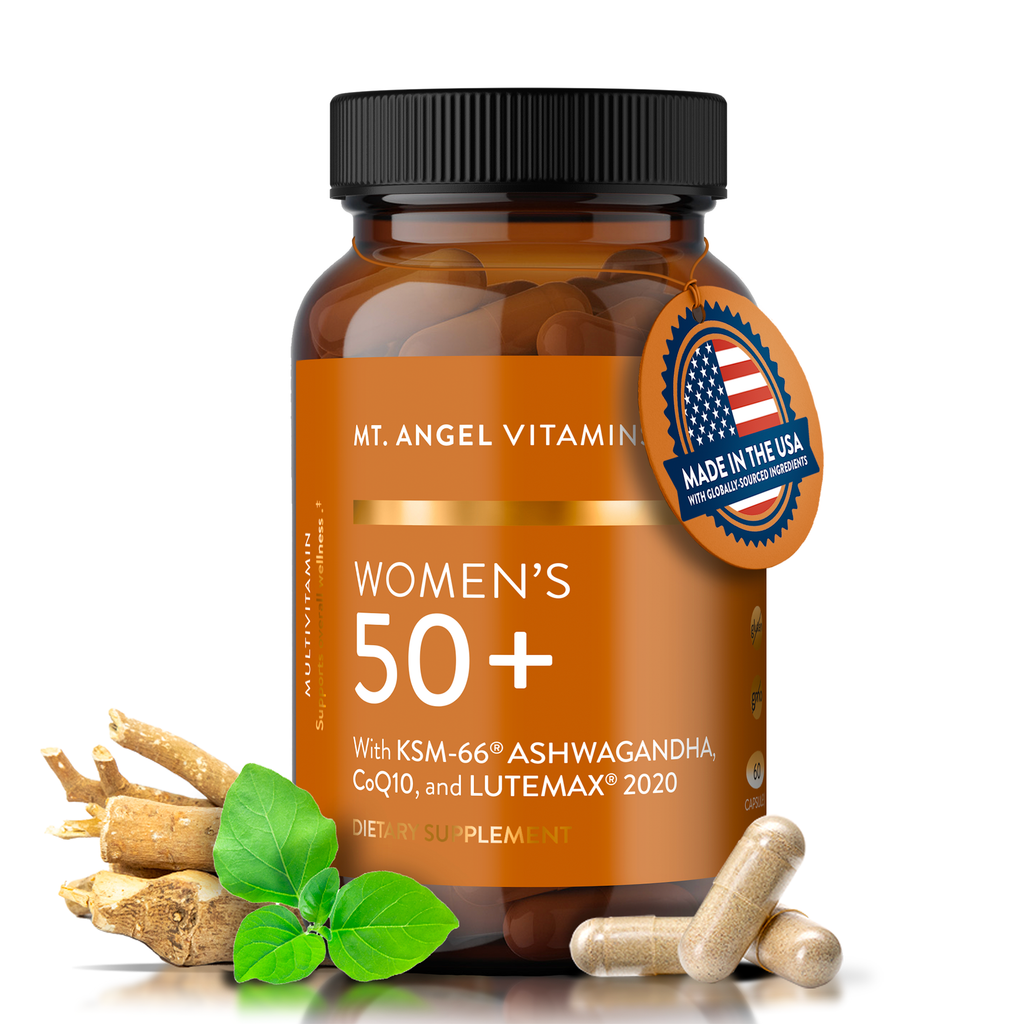 Mt. Angel Vitamins' Women's 50+ Multivitamin - 60 Capsules: 60