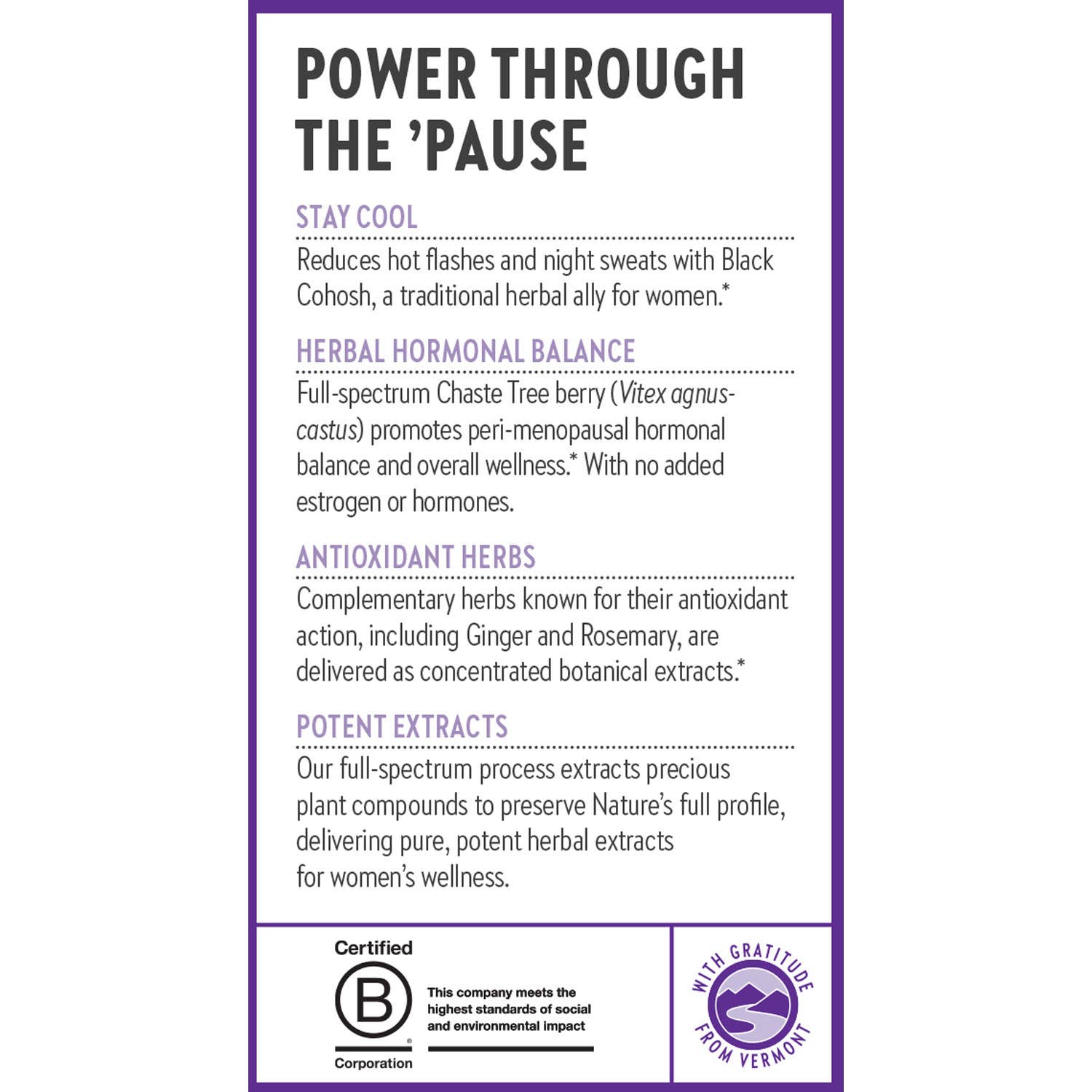 Estrotone, Menopause Support, Herbal Hormone Balance, 30ct