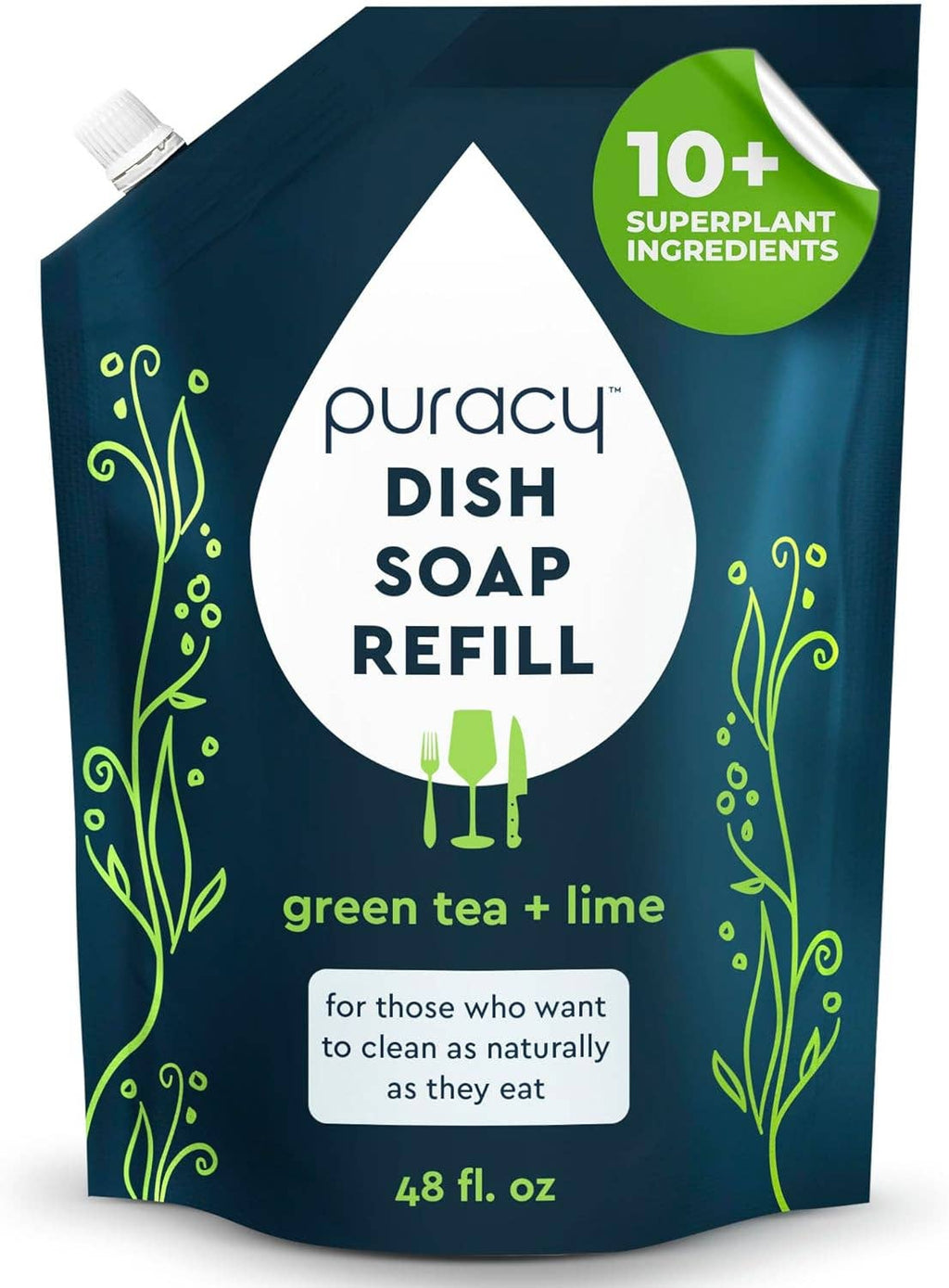 Dish Soap 48oz Refill: Organic Lemongrass / 48oz Refill