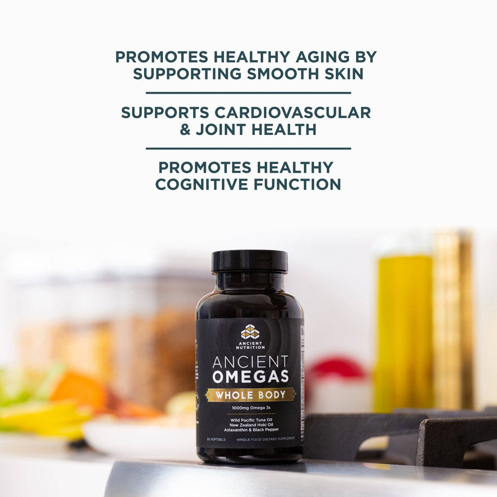 Omega-3s Whole Body | (90 Softgels): Black