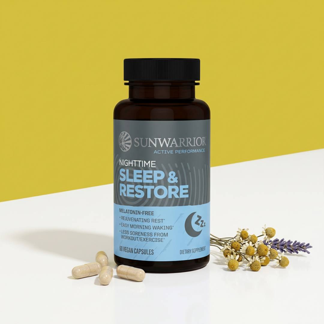 Sunwarrior Active Nighttime Capsules - Sleep & Restore