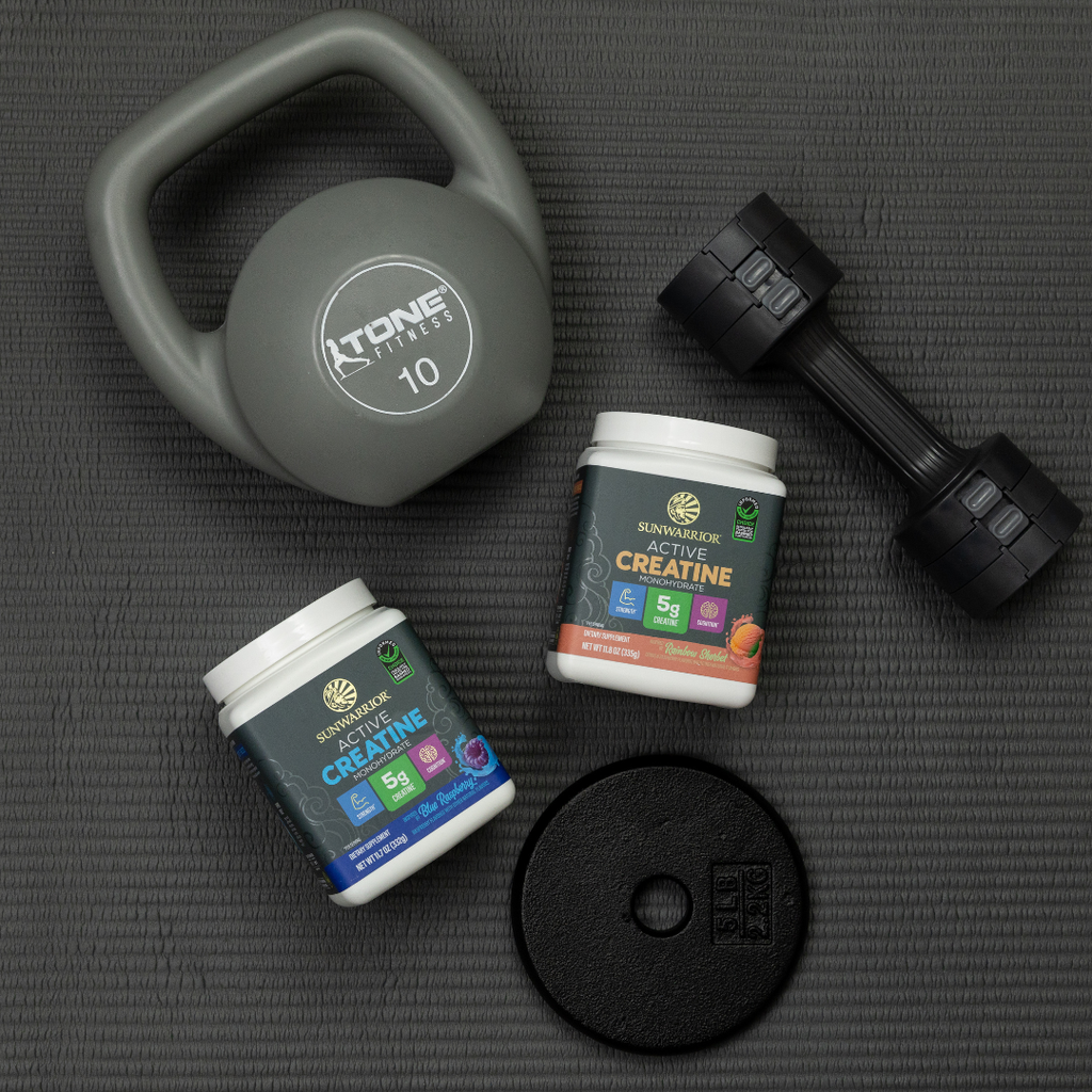 Blue Raspberry Active Creatine Drink Powder- Vegan, Soy-Free