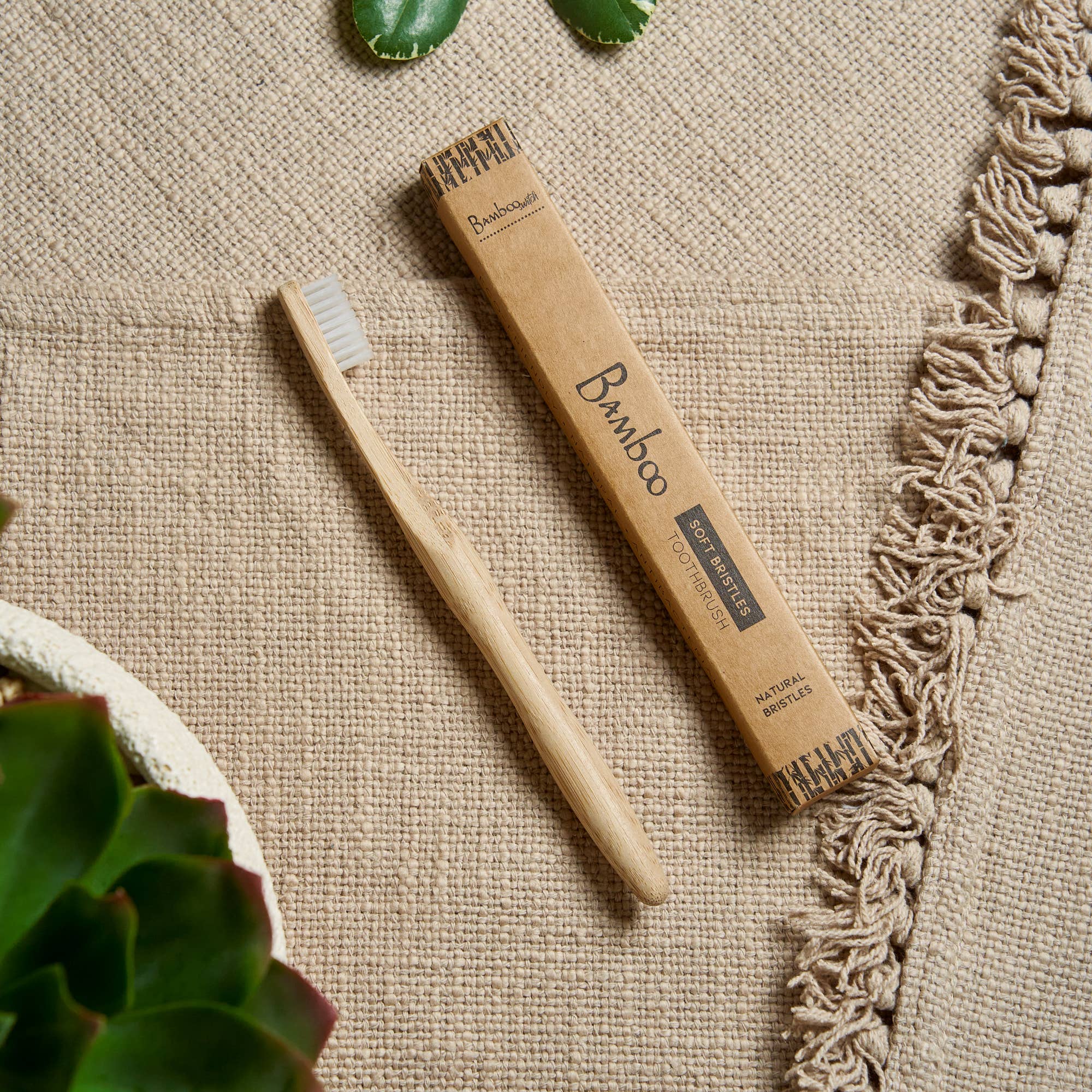 100% Compostable Bamboo Toothbrush | Earth Day Bestseller
