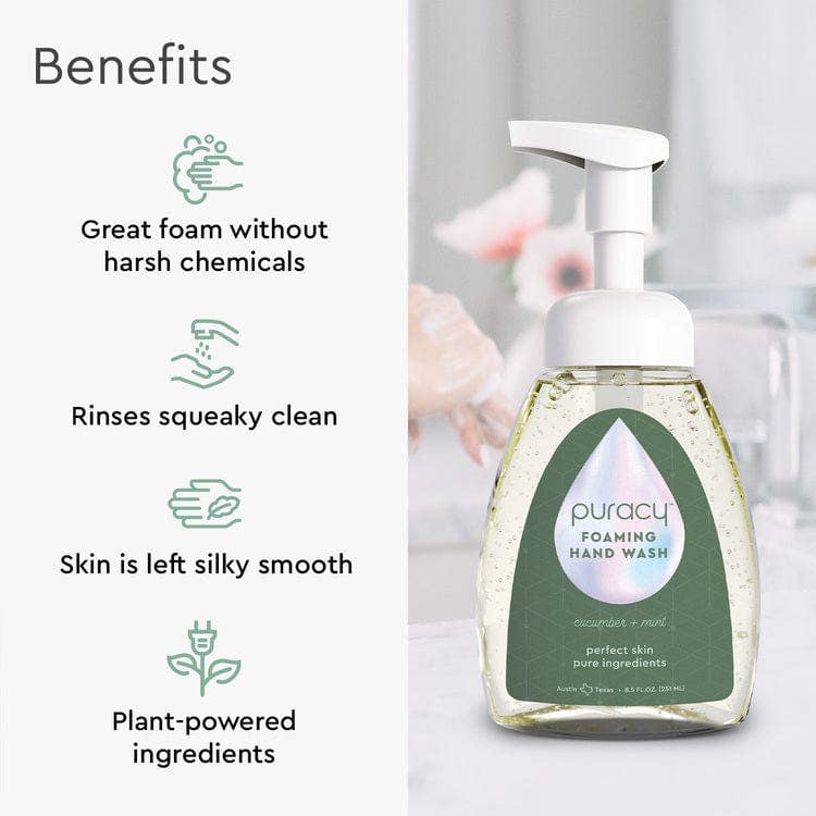 Foaming Hand Soap: Cucumber & Mint / Refill