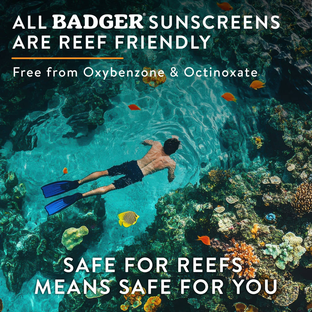 Badger Mineral Daily Sunscreen SPF 50, with Zinc Oxide: 4 fl oz tube